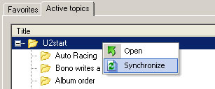 Synchronize U2start
